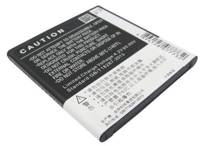 3.7V, 1750mAh, Li-ion Battery fits Oppo, 701t, R813t, 6.475Wh