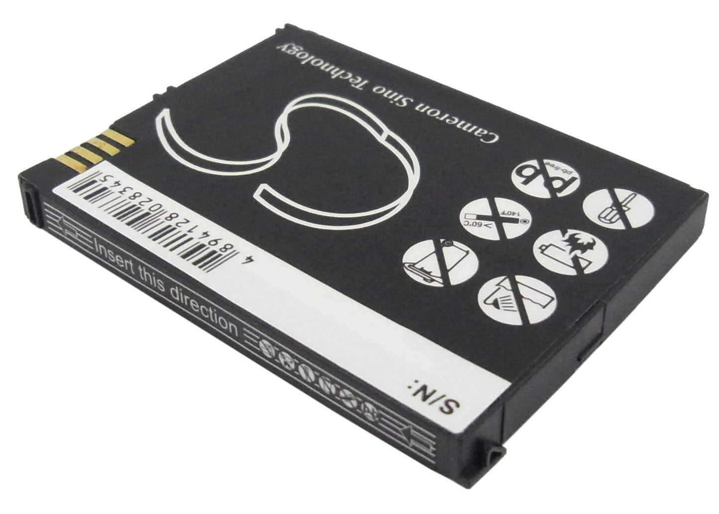 3.7V, 1140mAh, Li-ion Battery fits Hp, Hstnh-c19c, Ipaq Data Messenger, 4.218Wh