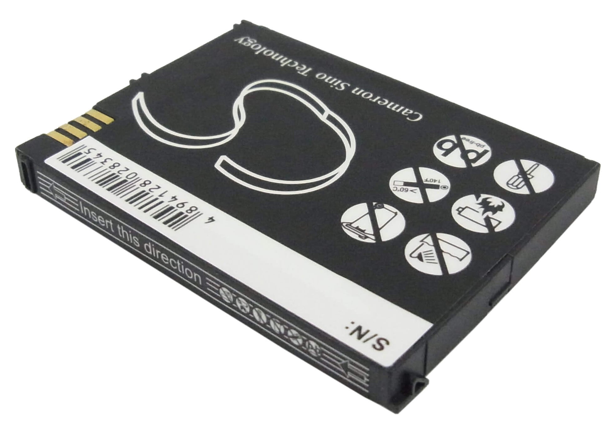 3.7V, 1140mAh, Li-ion Battery fits Hp, Hstnh-c19c, Ipaq Data Messenger, 4.218Wh