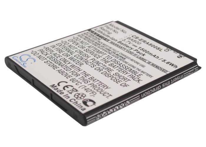 3.7V, 1500mAh, Li-ion Battery fits Sony Ericsson, Arc Hd, Hikari, 5.55Wh