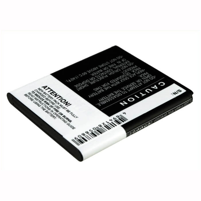 CS-SMI727FL, Mobile, Smartphone 3.7V, 1800mAh, Li-ion Battery fits At&t, Galaxy S 2 Skyrocket 4g, Galaxy S Ii Skyrocket 4g, 6.66