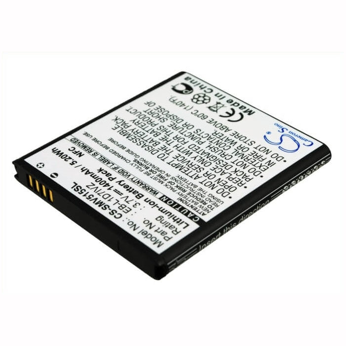 CS-SMV515SL, Mobile, Smartphone 3.7V, 1400mAh, Li-ion Battery fits Verizon, Galaxy Nexus, Galaxy Nexus I515, 5.18Wh