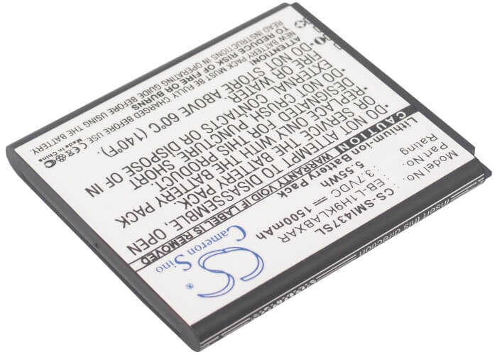 3.7V, 1500mAh, Li-ion Battery fits Samsung, Galaxy Express, Galaxy Express 4g Lte, 5.55Wh