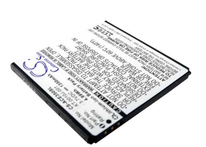3.7V, 1350mAh, Li-ion Battery fits Acer, Ak330, Ak330s, 4.995Wh