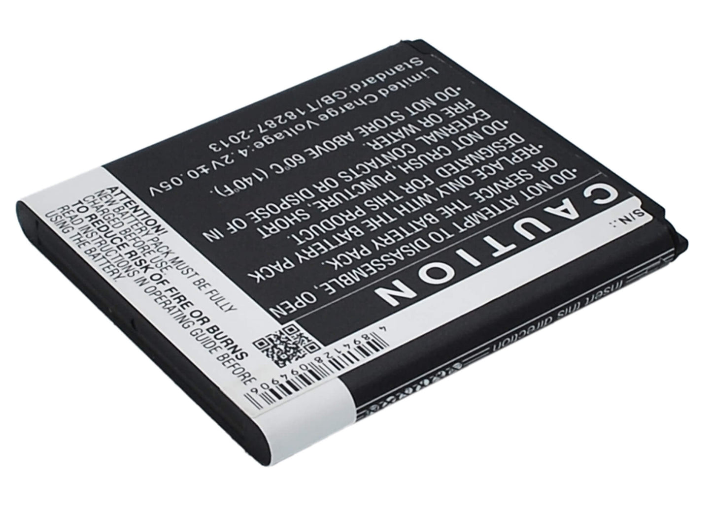 3.7V, 2000mAh, Li-ion Battery fits Samsung, Galaxy Core Lite 4g Td-lte, Sm-g3556, 7.4Wh