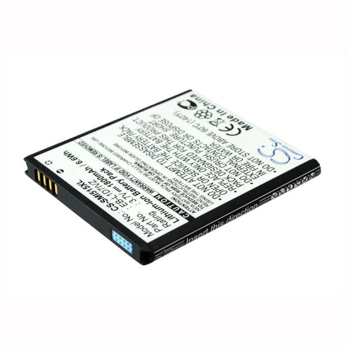 CS-SMI515XL, Mobile, Smartphone 3.7V, 1800mAh, Li-ion Battery fits Samsung, Sch-i515, 6.66Wh