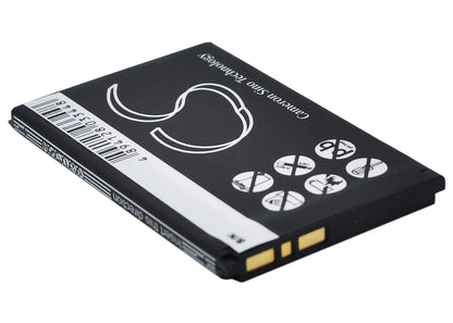 3.7V, 750mAh, Li-ion Battery fits Sharp, 923sh, Cwx-t923sh, 2.775Wh