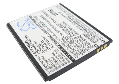 3.7V, 1100mAh, Li-ion Battery fits Coolpad, 5860s, 5910, 4.07Wh