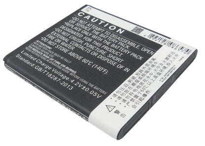 3.7V, 1850mAh, Li-ion Battery fits Hisense, Hs-eg906, 6.845Wh
