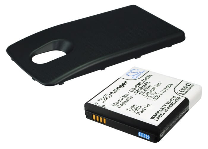 3.7V, 3400mAh, Li-ion Battery fits Sprint, Galaxy Nexus, Galaxy Nexus Lte, 12.58Wh