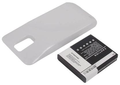 White, 3.7V, 2800mAh, Li-ion Battery fits Samsung, Galaxy S Hercules, Galaxy S Ii X, 10.36Wh