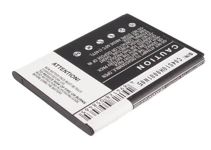 3.7V, 1350mAh, Li-ion Battery fits Samsung, Galaxy Chat, Galaxy M Pro 2, 4.995Wh