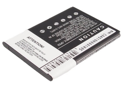 3.7V, 1350mAh, Li-ion Battery fits Samsung, Galaxy Chat, Galaxy M Pro 2, 4.995Wh