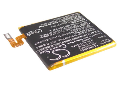 3.7V, 1800mAh, Li-Polymer Battery fits Sony Ericsson, Acro Hd, Aoba, 6.66Wh