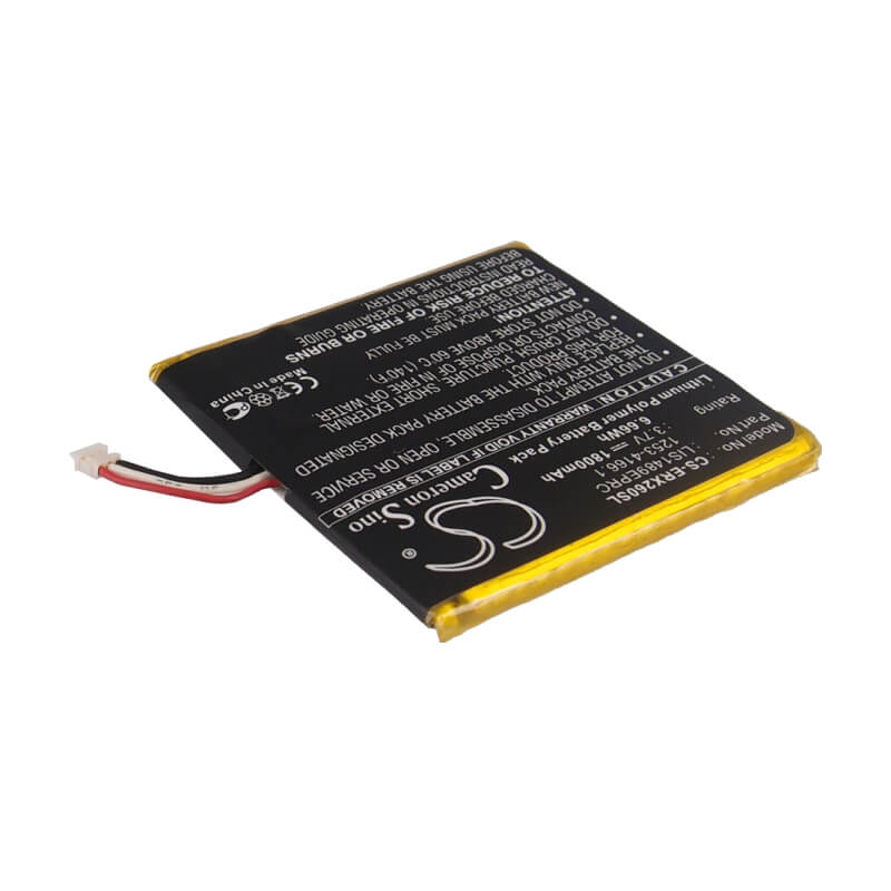 3.7V, 1800mAh, Li-Polymer Battery fits Sony Ericsson, Lt26w, Xperia Acro S, 6.66Wh