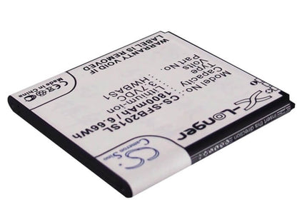 3.7V, 1800mAh, Li-ion Battery fits Softbank, 201hw, 6.66Wh