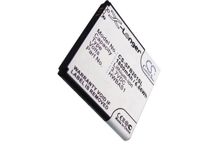 3.7V, 1800mAh, Li-ion Battery fits Huawei, Hwbas1, 6.66Wh