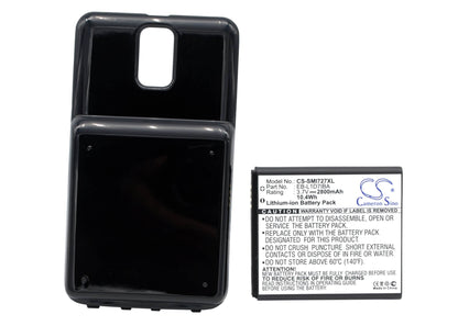 3.7V, 2800mAh, Li-ion Battery fits Samsung, Sgh-i727, Skyrocket, 10.36Wh