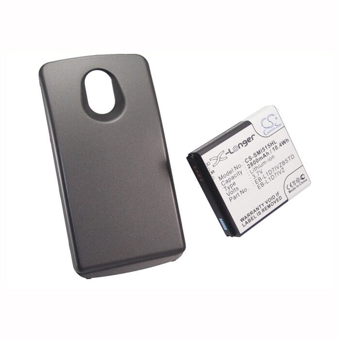 3.7V, 2800mAh, Li-ion Battery fits Verizon, Galaxy Nexus I515, Nexus 4g Lte, 10.36Wh