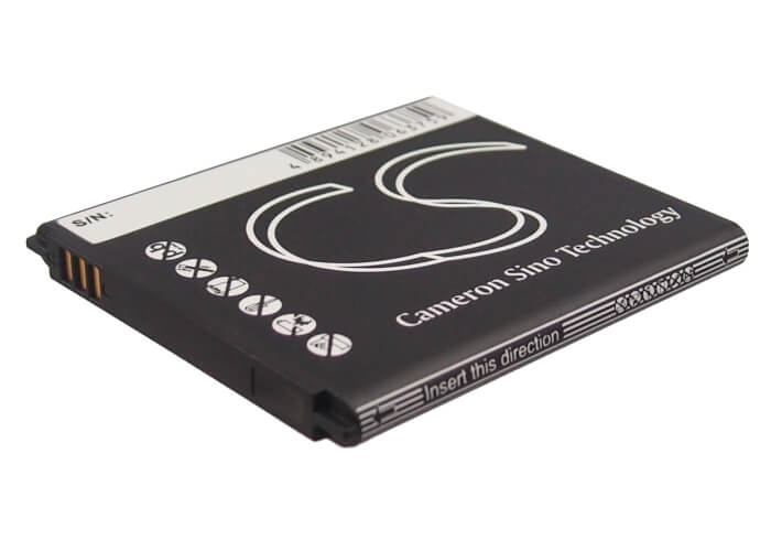 3.7V, 1600mAh, Li-ion Battery fits Samsung, Galaxy Beam, Galaxy Grand Quattro, 5.92Wh