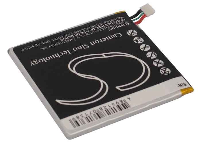 3.7V, 1800mAh, Li-Polymer Battery fits Huawei, Ascend D Quad Xl, Ascend D1, 6.66Wh