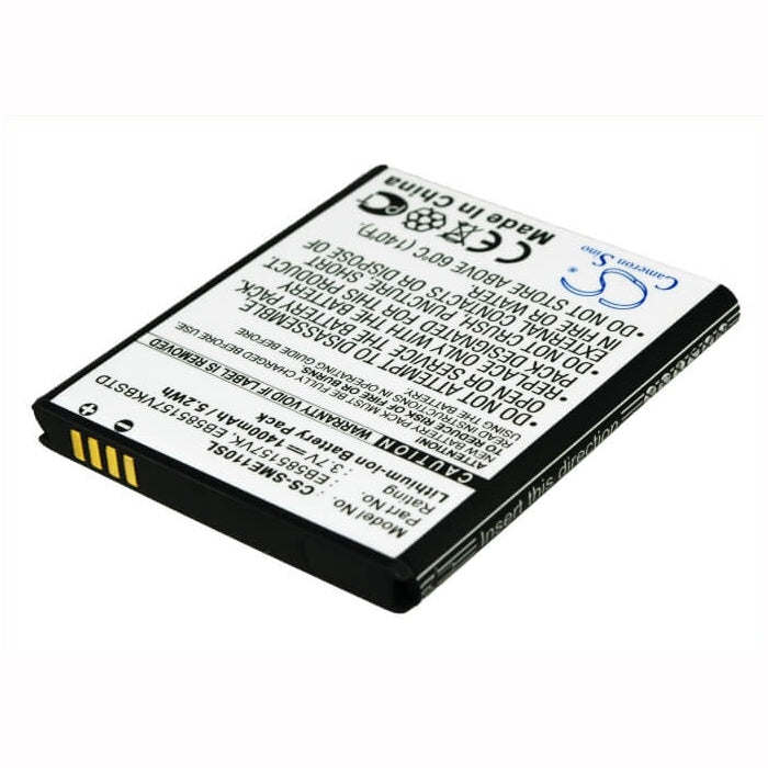 3.7V, 1400mAh, Li-ion Battery fits Samsung, Celox, Galaxy S Ii Hd Lte, 5.18Wh