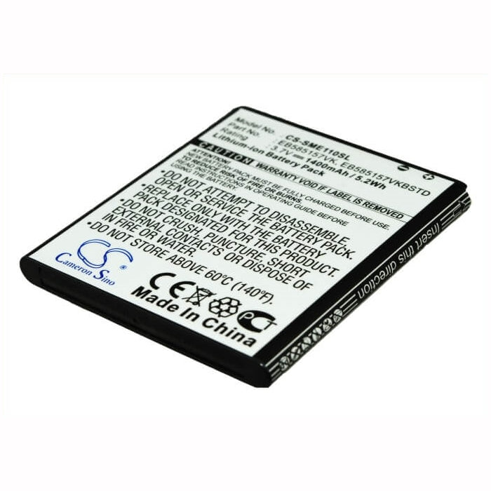 3.7V, 1400mAh, Li-ion Battery fits Samsung, Celox, Galaxy S Ii Hd Lte, 5.18Wh