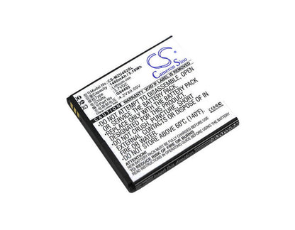 3.7V, 1400mAh, Li-ion Battery fits Navon, Mizu D402, Mizu M402, 5.18Wh