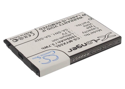 3.7V, 1000mAh, Li-ion Battery fits Sagem, Myx3, My-x3, 3.7Wh