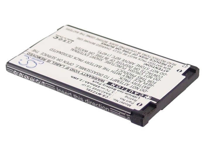 3.7V, 650mAh, Li-ion Battery fits Sagem, Myz3, My-z3, 2.405Wh