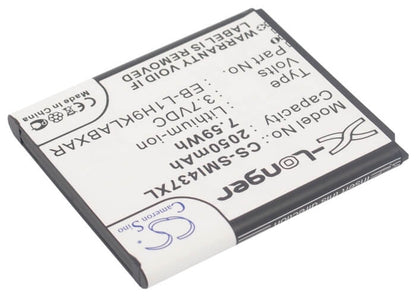 3.7V, 2050mAh, Li-ion Battery fits At&t, Galaxy Express, Gt-i8730, 7.585Wh