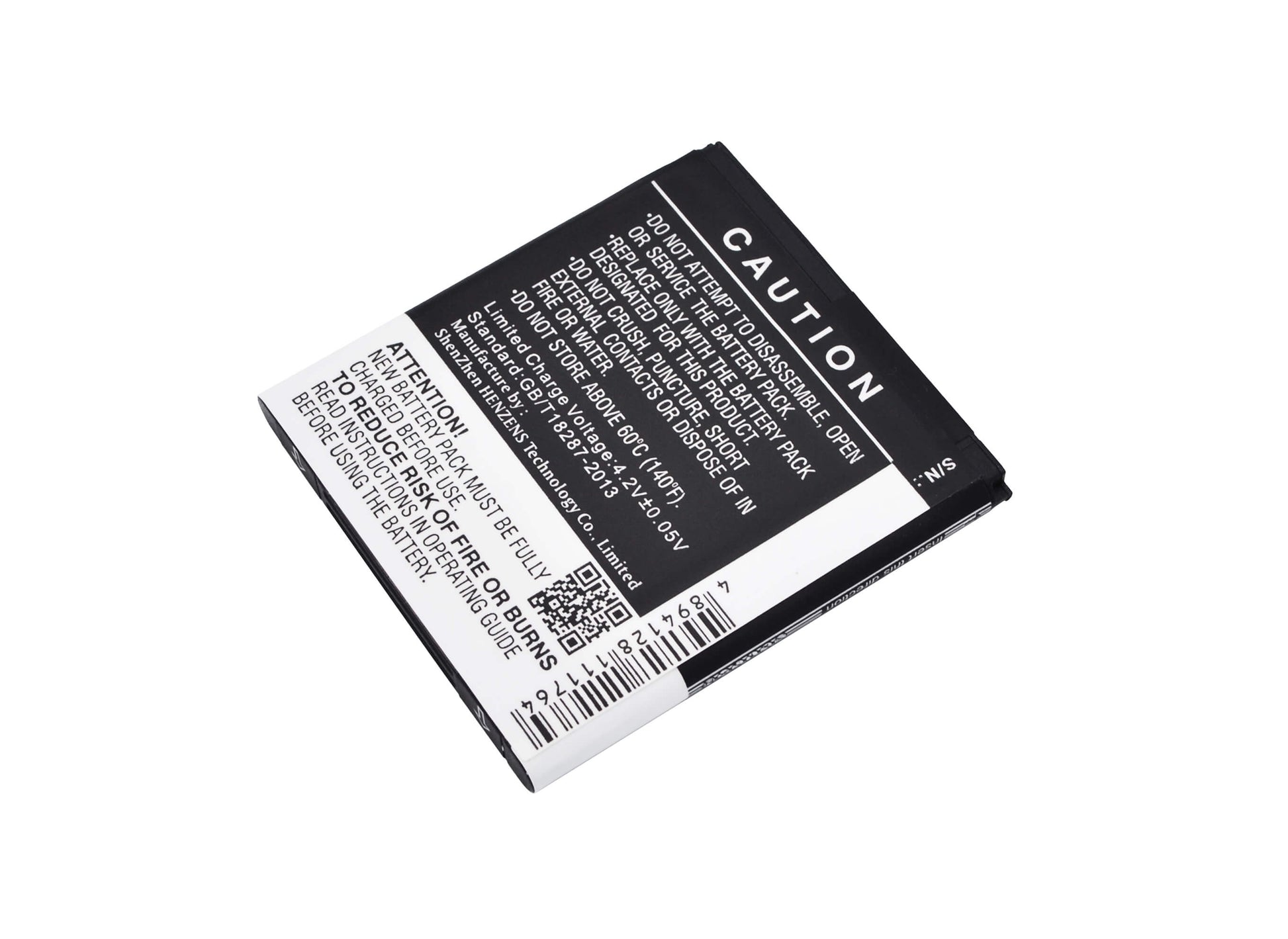 3.7V, 1700mAh, Li-ion Battery fits Fly, Era Nano 7, Iq4407, 6.29Wh