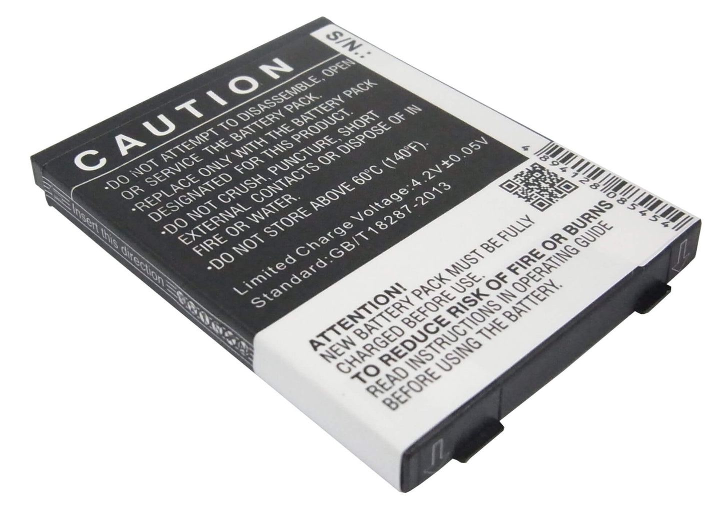 3.7V, 1150mAh, Li-ion Battery fits Emporia, Connect, V88, 4.255Wh