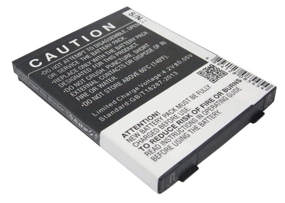 3.7V, 1150mAh, Li-ion Battery fits Emporia, Connect, V88, 4.255Wh