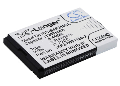 3.7V, 1200mAh, Li-ion Battery fits Socketmobile, Sonim Xp3-s, Xp3 Enduro, 4.44Wh