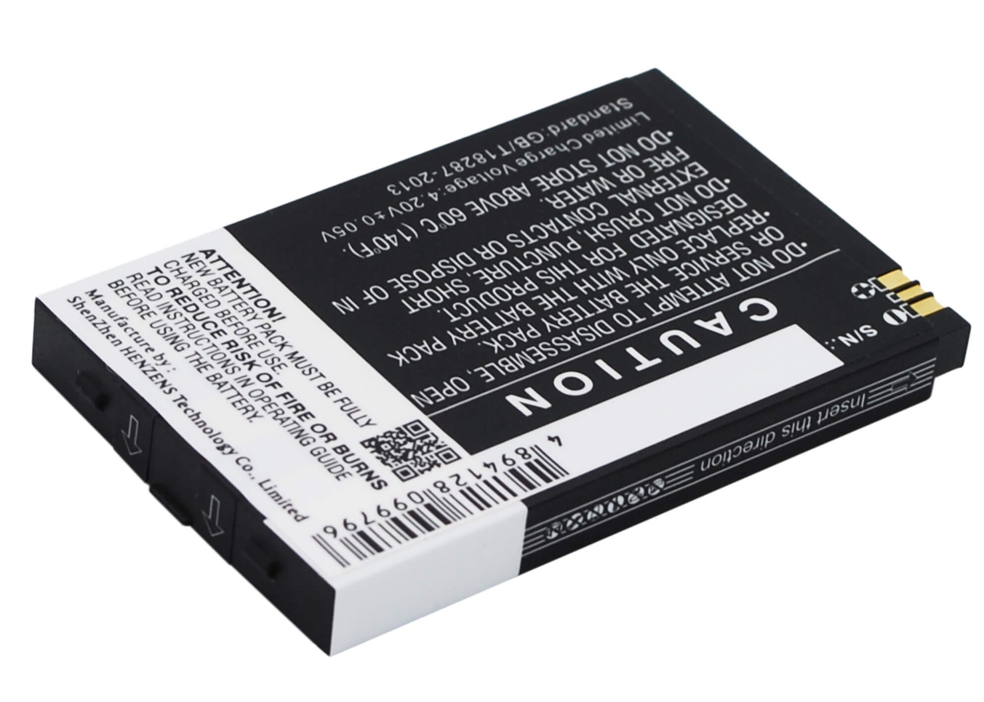 3.7V, 1200mAh, Li-ion Battery fits Socketmobile, Sonim Xp3-s, Xp3 Enduro, 4.44Wh