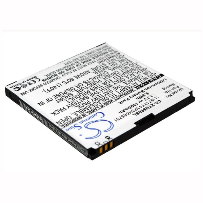 3.7V, 1500mAh, Li-ion Battery fits Metropcs, Anthem 4g, Bound, 5.55Wh