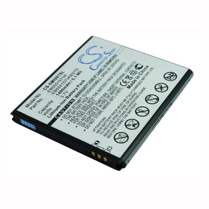 3.7V, 1400mAh, Li-ion Battery fits At&t, Galaxy S Ii Skyrocket, Infuse, 5.18Wh
