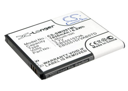 3.7V, 1850mAh, Li-ion Battery fits Samsung, Galaxy S Ii Hd Lte, Galaxy S Ii Skyrocket Hd Lte, 6.845Wh
