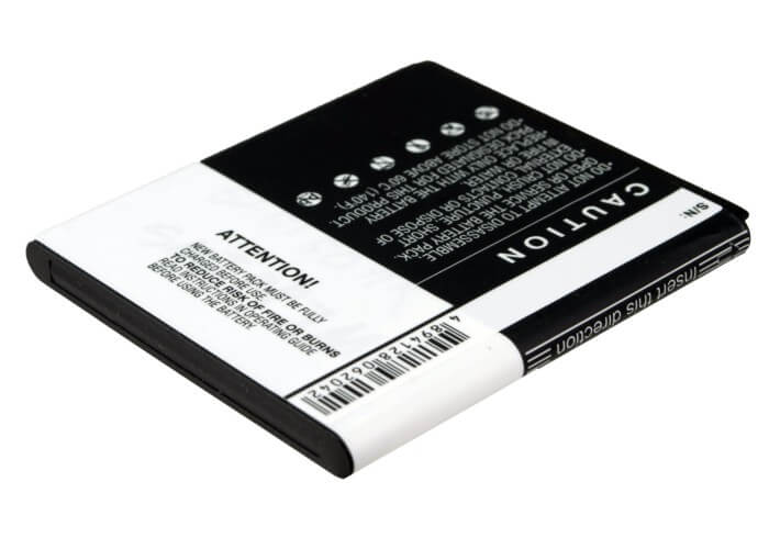 3.7V, 1850mAh, Li-ion Battery fits At&t, Sgh-i997, 6.845Wh