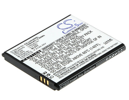3.7V, 1350mAh, Li-ion Battery fits Lenovo, A1000-a, A2800-d, 4.995Wh