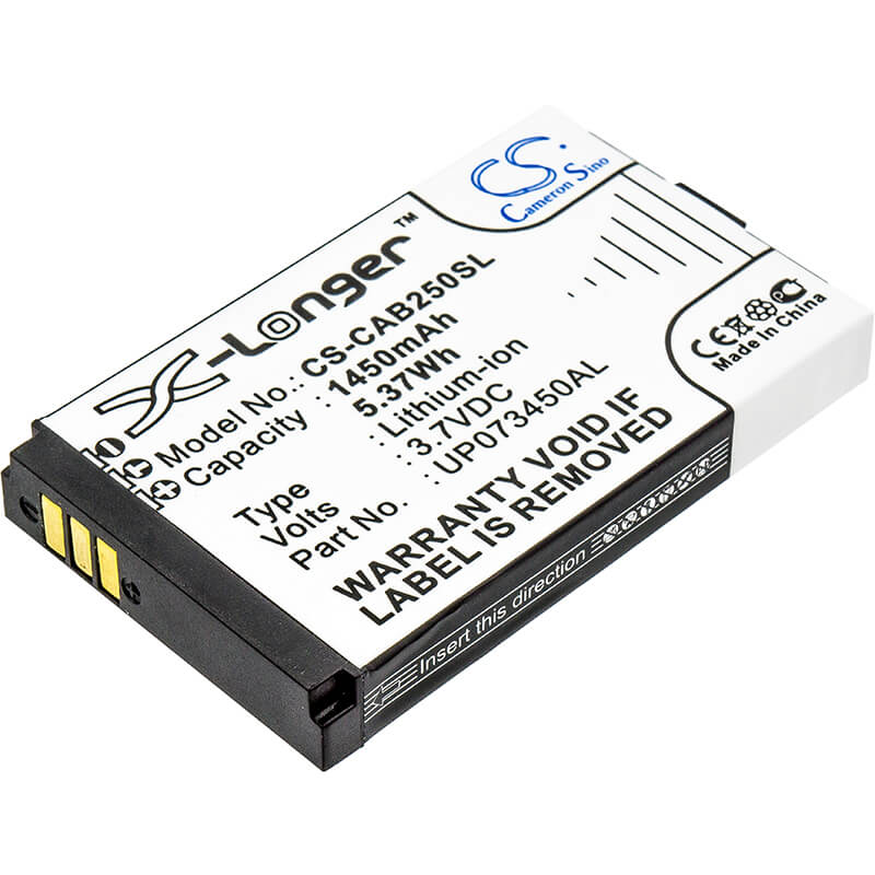 3.7V, 1450mAh, Li-ion Battery fits Jcb, Toughphone Sitemaster 2, Tp305, 5.365Wh