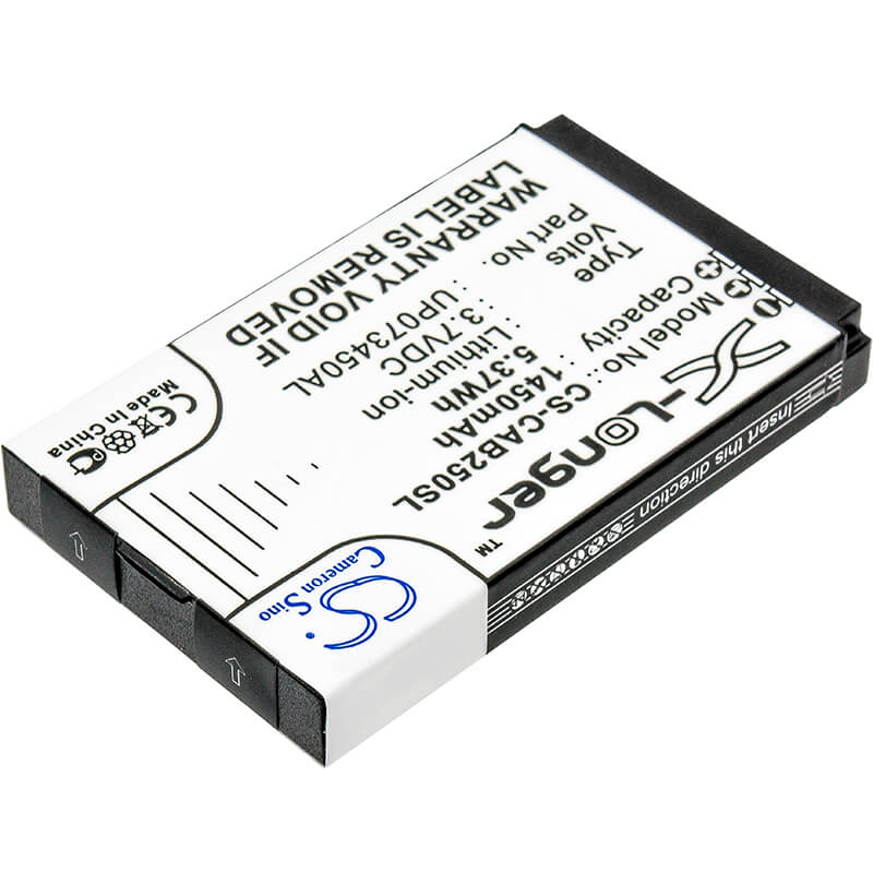 3.7V, 1450mAh, Li-ion Battery fits Jcb, Toughphone Sitemaster 2, Tp305, 5.365Wh