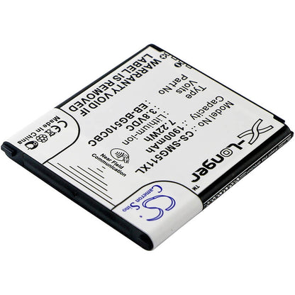 3.8V, 1900mAh, Li-ion Battery fits Samsung, Galaxy Core Max, Galaxy Core Max Duos, 7.22Wh