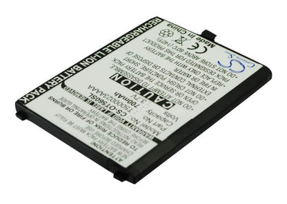 3.7V, 700mAh, Li-ion Battery fits Alcatel, Ot-c550, Ot-c550a, 2.59Wh
