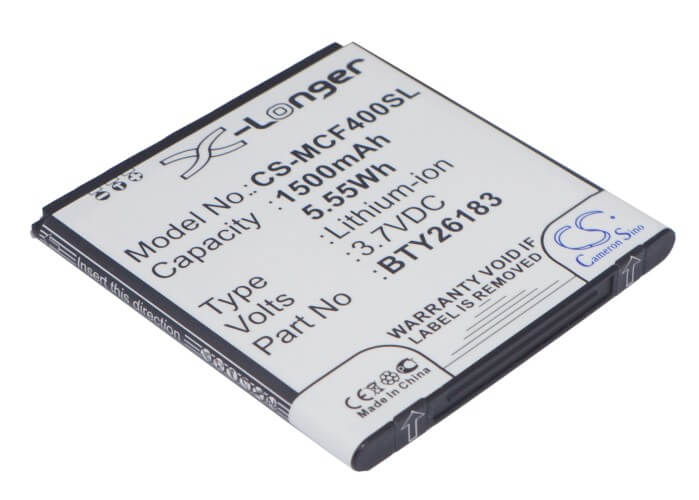 3.7V, 1500mAh, Li-ion Battery fits Mobistel, Cynus F4, Mt-7521b, 5.55Wh