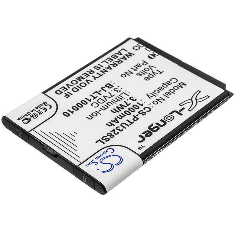 3.7V, 1000mAh, Li-ion Battery fits Panasonic, Kx-tu327, Kx-tu327ex, 3.7Wh
