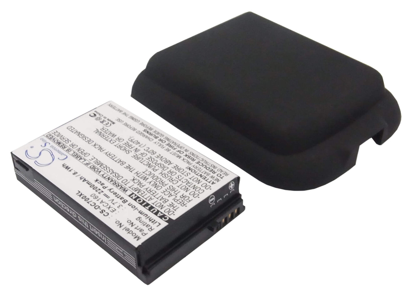 3.7V, 2200mAh, Li-ion Battery fits Dopod, C720, C720w, 8.14Wh