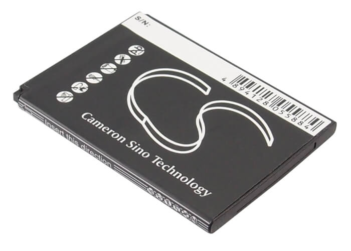 3.7V, 900mAh, Li-ion Battery fits Alcatel, A382g, One Touch 155, 3.33Wh
