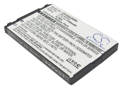 3.7V, 1100mAh, Li-ion Battery fits Emporia, Teleme A3620, 4.07Wh
